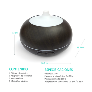 Difusor Irazú Oscuro 300 ml