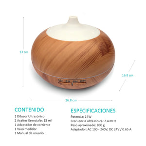 Difusor Irazú Claro 300 ml - Ambienna